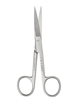 Fine Science Tools Student Surgical Scissors, Stainless Steel, Straight,