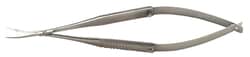 World Precision Instrument&nbsp;Spring Scissors, 12 cm, Curved, Extra Fine Tips