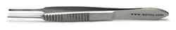 World Precision Instrument&nbsp;Graefe Forceps, 7cm, Straight, 0.7mm 1x2 Teeth