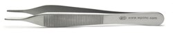 World Precision Instrument&nbsp;Adson Forceps, 12cm, Straight, Serrated, German