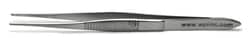 World Precision Instrument&nbsp;Iris Forceps, 10cm, Straight, 1x2 teeth