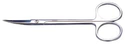 World Precision Instrument Dissecting Scissors, 12.5cm, Curved, German,