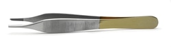 World Precision Instrument Adson Forceps, 12cm, Straight, 1x2 Teeth, TC