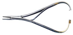 World Precision Instrument Mathieu Fine Needle Holder, TC insert, 14cm,