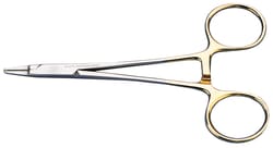 World Precision Instrument Ryder Needle Holder, 13cm, Serrated, TC Inserts,