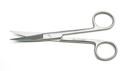 World Precision Instrument Operating Scissors, 14cm, Sharp/Sharp, Curved,