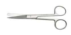 World Precision Instrument Operating Scissors, 14cm, Sharp/Blunt, Curved,