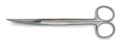 World Precision Instrument Operating Scissors, 18cm, Sharp/Sharp, Curved,