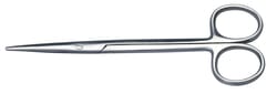 World Precision Instrument&nbsp;Metzenbaum Scissors, 17.5 cm, Straight, German