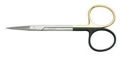 World Precision Instrument&nbsp;Iris Scissors, 11 cm, Straight, SuperCut, Tungsten Carbide, German