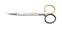 World Precision Instrument Iris Scissors, 11 cm, Curved, SuperCut, Tungsten