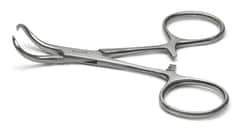 World Precision Instrument Backhaus Towel Clamp, 9 cm, Curved, Locking