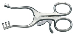 World Precision Instrument Weitlaner Retractor, Self-Retaining, 10.2cm,