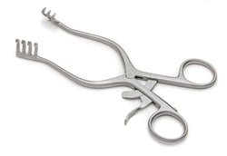 World Precision Instrument Weitlaner Retractor, Self-Retaining, 16.5cm,