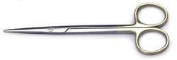World Precision Instrument&nbsp;Metzenbaum Scissors, 11.5 cm, Straight, Tungsten Carbide, German