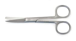 World Precision Instrument Operating Scissors, 11.5cm, Sharp/Blunt, Curved,