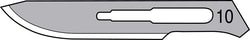 World Precision Instrument Scalpel Blade #10 by Feather, Quantity: Case