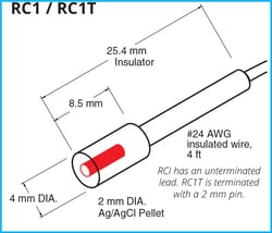 World Precision Instrument Reference Cells-RC1T