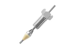 Optimize Technologies&nbsp;EXP&trade; Nano 6-40 HAND-TIGHT  Nut, Stainless Steel