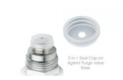 Optimize Technologies 2-In-1 Seal Cap for Agilent 1100, 1050, 1200 (replaces