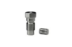 Optimize Technologies OPTI-MAX Transducer Cartridge Check Valve, 1/8" Ruby