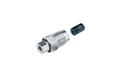 Optimize Technologies OPTI-MAX Inlet Cartridge Check Valve, 1/8" Ruby Ball/