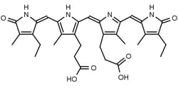 Frontier Specialty Chemicals 25mg Mesobiliverdin (microbial source), 493-88-9 MFCD22684685