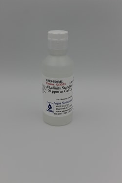 Aqua Solutions Alkalinity Standard 100 ppm as CaCO₃ (1L), Quantity: Each