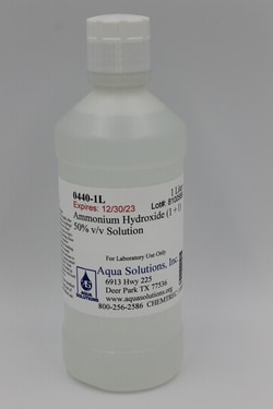 Aqua Solutions Ammonium Hydroxide | 1336-21-6 | MFCD00066650 | 1 L, Quantity:
