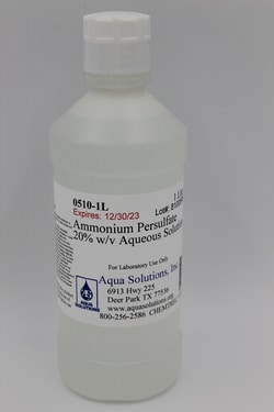 Aqua Solutions AMMONIUM PERSULFATE W/V 1L, Quantity: Each of 1
