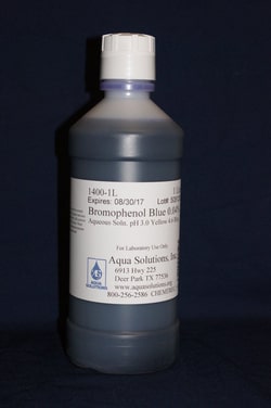 Aqua Solutions BROMOPHENOL BLUE 0.04 W/V 1L, Quantity: Each of 1