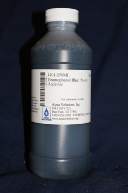 Aqua Solutions BROMOPHENOL BLUE 1% W/V, Quantity: Each of 1