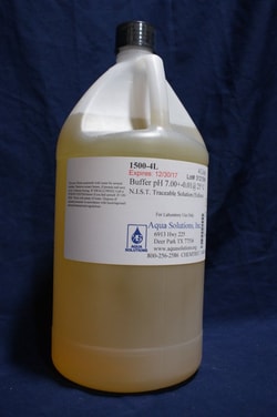 Aqua Solutions Buffer pH 7.00 ± 0.01 @ 25°C NIST Traceable (Yellow) (4L)