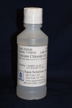 Aqua Solutions CALCIUM CHLORIDE .01 MOLAR, Quantity: Each of 1