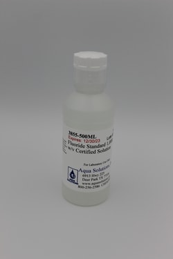 Aqua Solutions Fluoride Standard1,000 ppm w/v Certified Solution (500ML),
