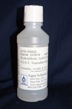 Aqua Solutions&nbsp;HCL 0.2N 500 ML
