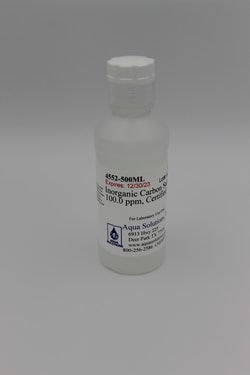 Aqua Solutions Inorganic Carbon Std. 100.0 ppm, Certified (500ML)
