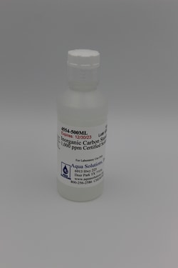 Aqua Solutions Inorganic Carbon Standard 1,000 ppm Certified Solution (500ML)