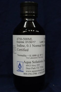 Aqua Solutions IODINE 0.1 NORMAL 500ML