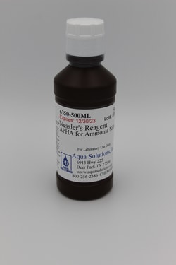 Aqua Solutions Nessler's Reagent APHA for Ammonia Nitrogen (500ML), Quantity: