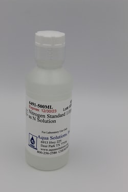 Aqua Solutions Nitrogen Standard 1 ppm | 7727-37-9 | MFCD00011416 | 500