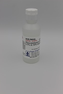 Aqua Solutions Phenolphthalein Solution 0.5% in 50% Isopropanol (500ML),