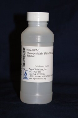 Aqua Solutions PHENLPHTHALND 1%W/V METH 100ML, Quantity: Each of 1
