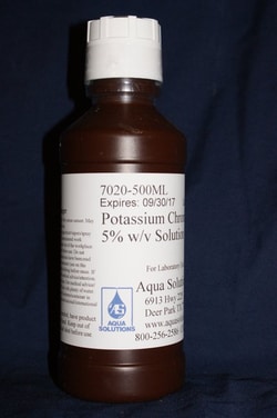 Aqua Solutions POTASSIUM CHROMATE 5%, Quantity: Each of 1