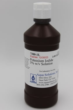 Aqua Solutions&nbsp;Potassium Iodide 5% w/v Solution (1L)