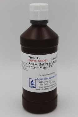 Aqua Solutions Redox Buffer (Zobell's) +229 mV @25°C (1L), Quantity: Each