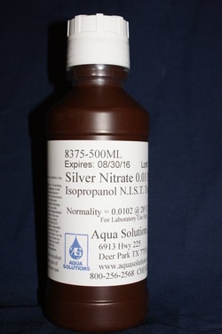 Aqua Solutions AGNO3 .01N IN IPA 500ML, Quantity: Each of 1