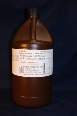 Aqua Solutions&nbsp;SILVER NITRATE .01 NORMAL AQUA
