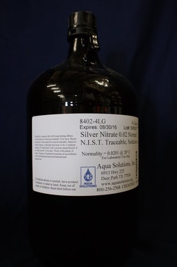 Aqua Solutions&nbsp;SILVER NITRATE,.02% 4L