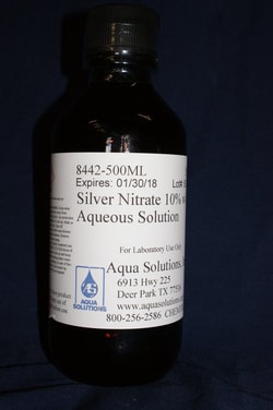 Aqua Solutions&nbsp;SILVER NITRATE W-V 10%/500ML
